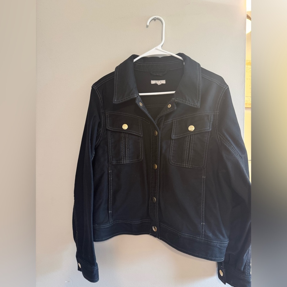 Maurice’s Cropped Twill Jacket - Picture 2 of 5